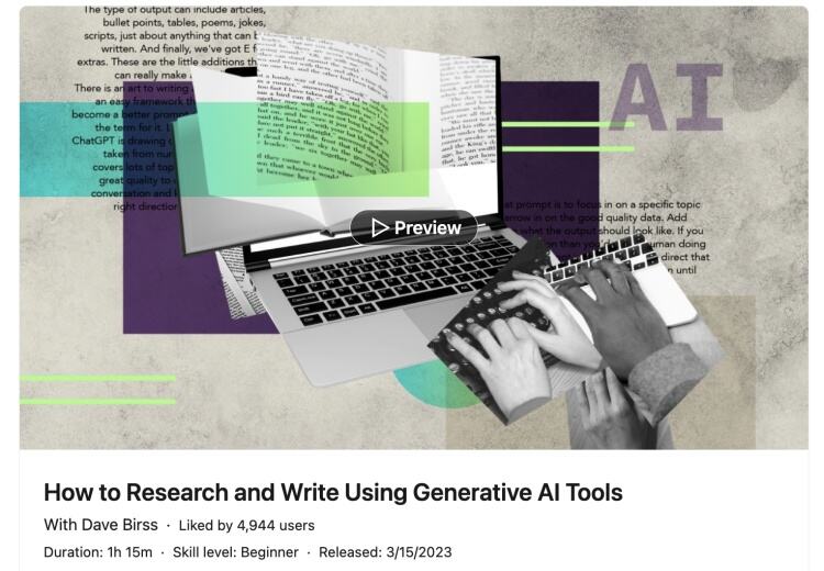 How to Research and Write Using Generative AI Tools