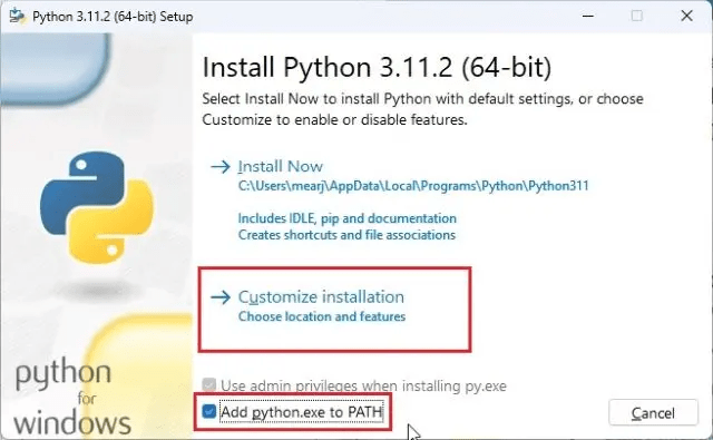 安装 Python 和 Pip