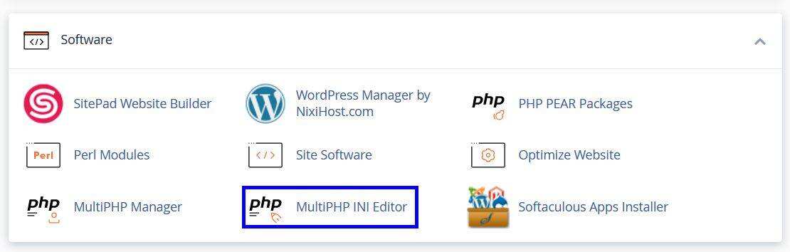 MultiPHP INI 编辑器