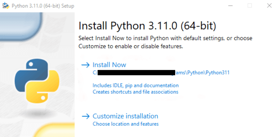 适用于 Windows 的 Python 安装程序