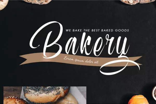 面包店/烘焙品牌网站设计