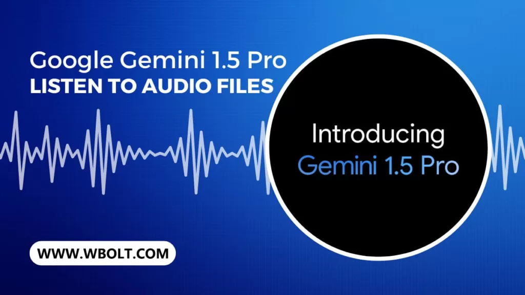 如何在 Gemini 1.5 Pro 上处理音频文件