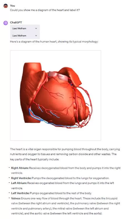 使用 Wolfram ChatGPT 插件绘制心脏图
