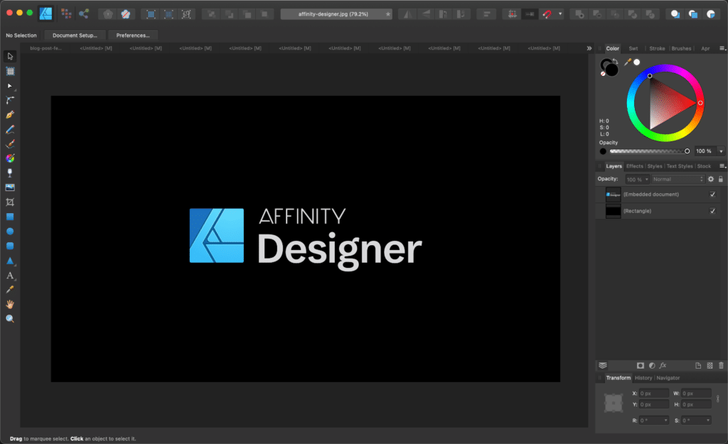 Affinity Designer 文档