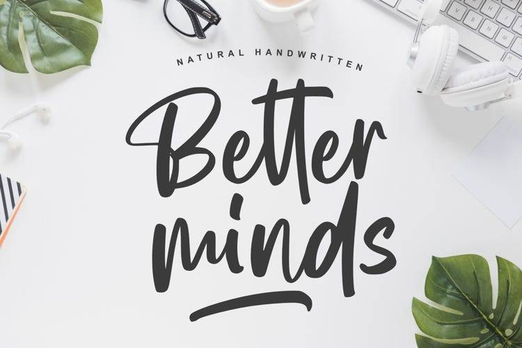 Better minds Font Better minds Font