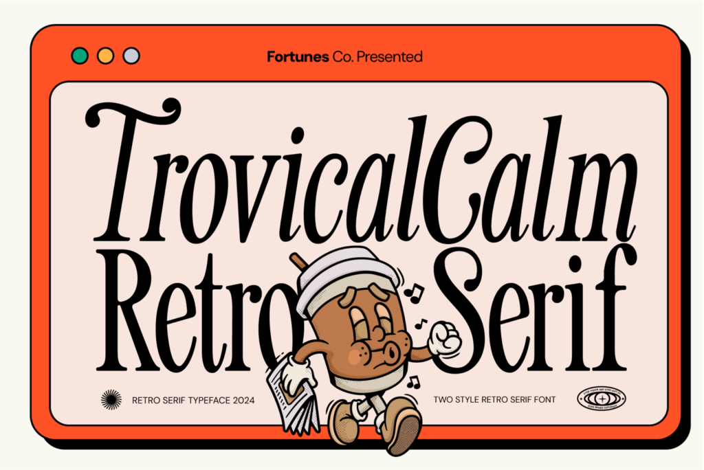 Trovical Calm Retro Serif Trovical Calm Retro Serif