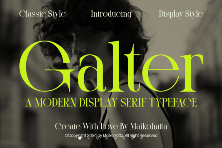 Galter Font Galter Font