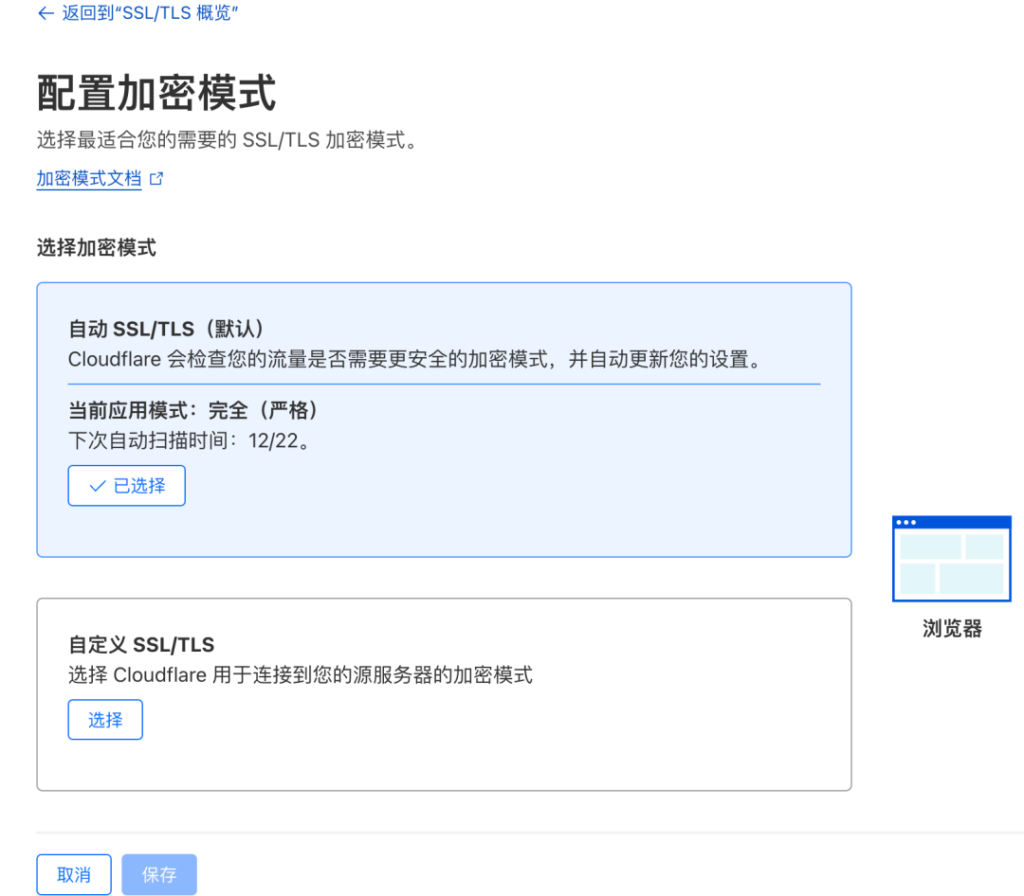 Cloudflare 面板配置 Cloudflare 面板配置