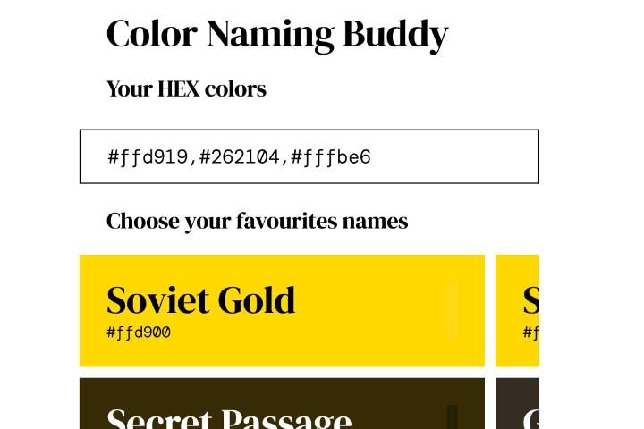 Color Naming Buddy Color Naming Buddy