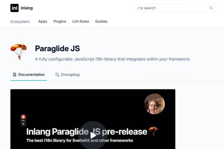 Paraglide.js Paraglide.js