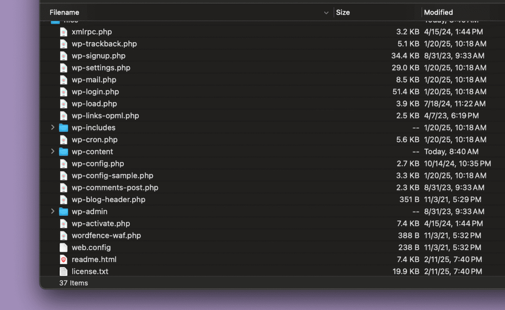使用 SFTP 訪問 WordPress 檔案 使用 SFTP 訪問 WordPress 檔案