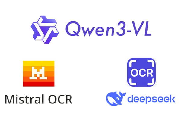 DeepSeek OCR、Qwen-3 VL和Mistral OCR對比：哪個最好？精選圖片